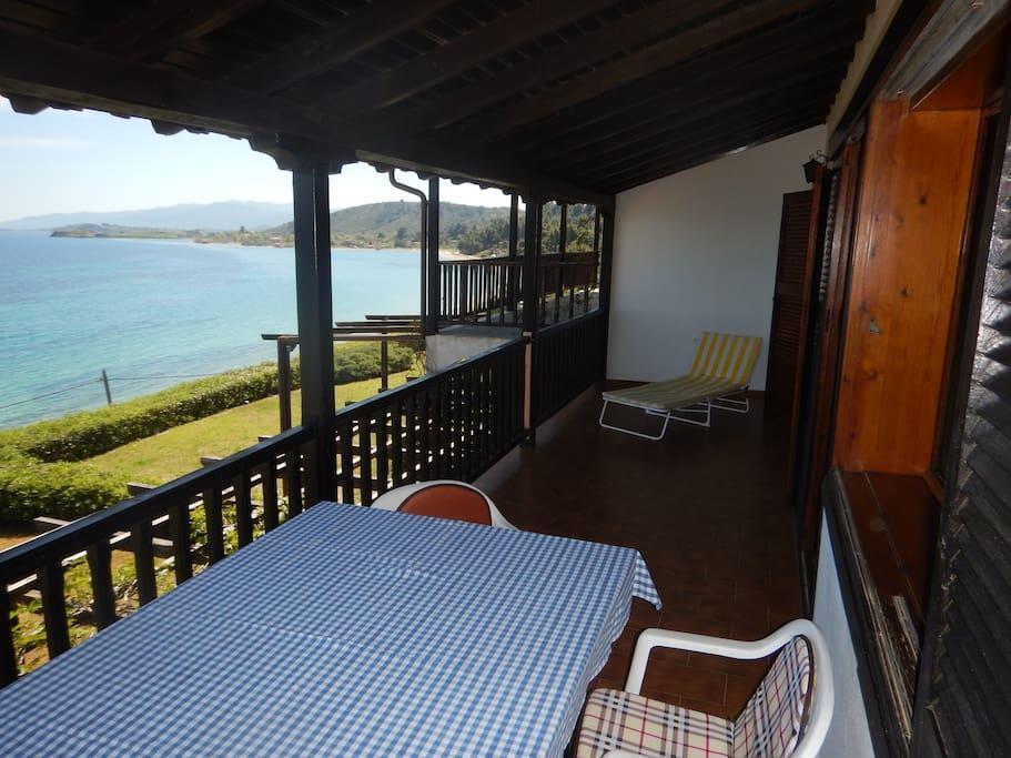 Sangue Blu Beachfront Villa Apartment Áyios Nikólaos Ngoại thất bức ảnh
