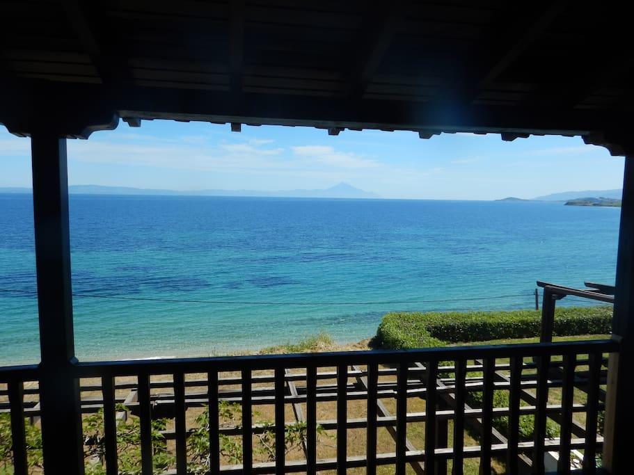 Sangue Blu Beachfront Villa Apartment Áyios Nikólaos Ngoại thất bức ảnh